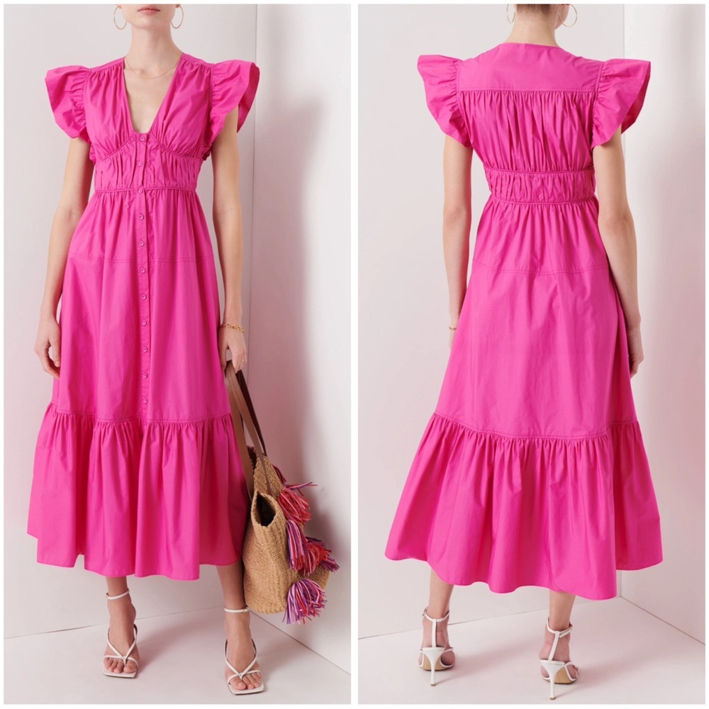 Crosby Derek Lam Pink Maxi Dress